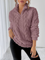 Marinda | Fleece-sweatshirt voor dames – Warme, casual trui voor de herfst en winter