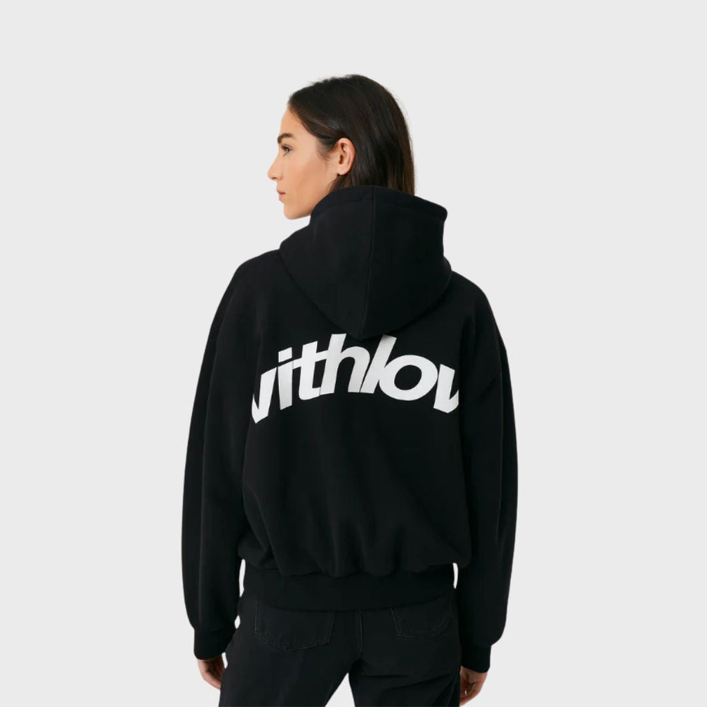 Delisse | Oversized Damesjas van Katoen en Polyester met Ritssluiting – Casual Streetwear Jas