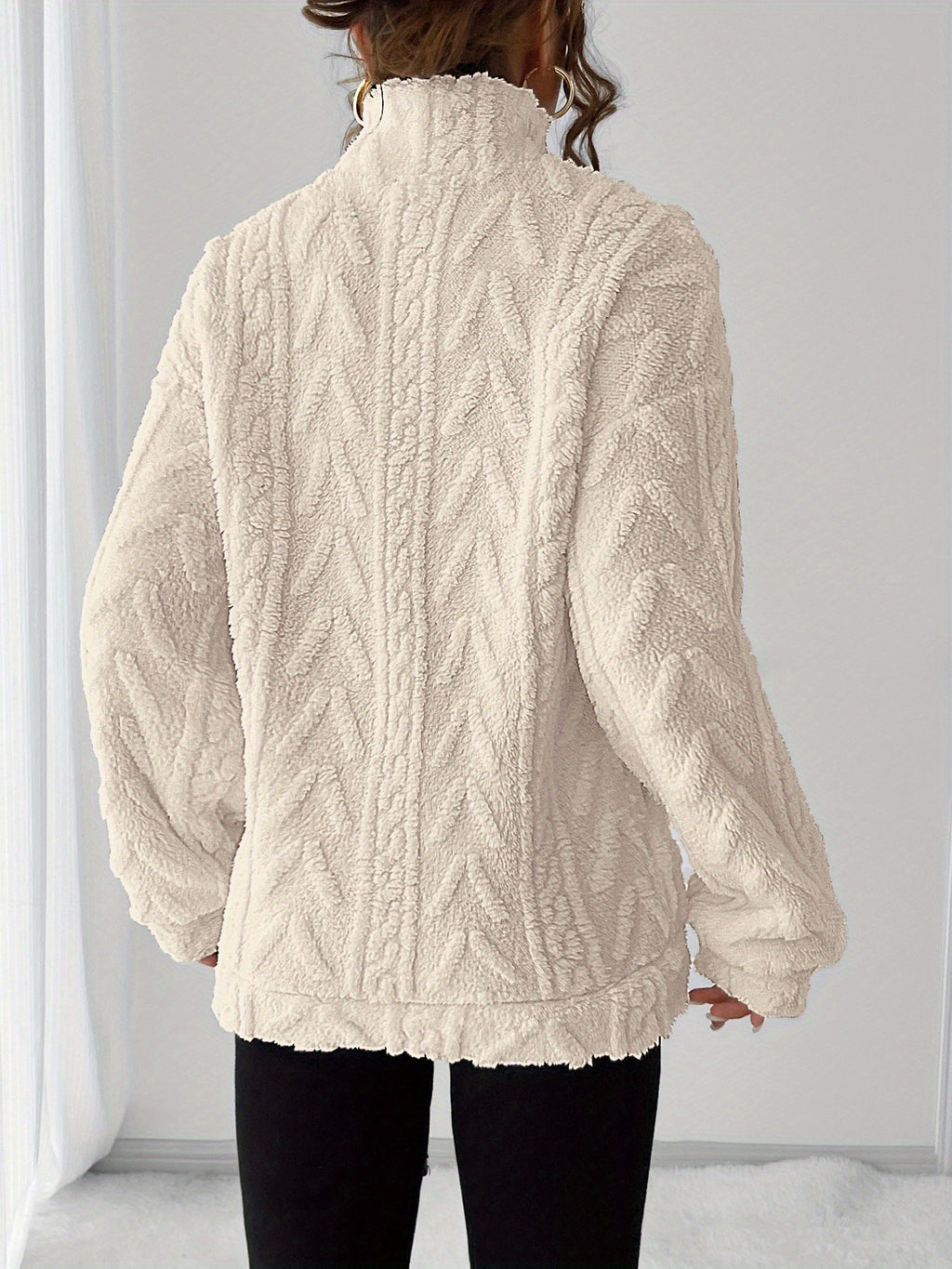 Marinda | Fleece-sweatshirt voor dames – Warme, casual trui voor de herfst en winter