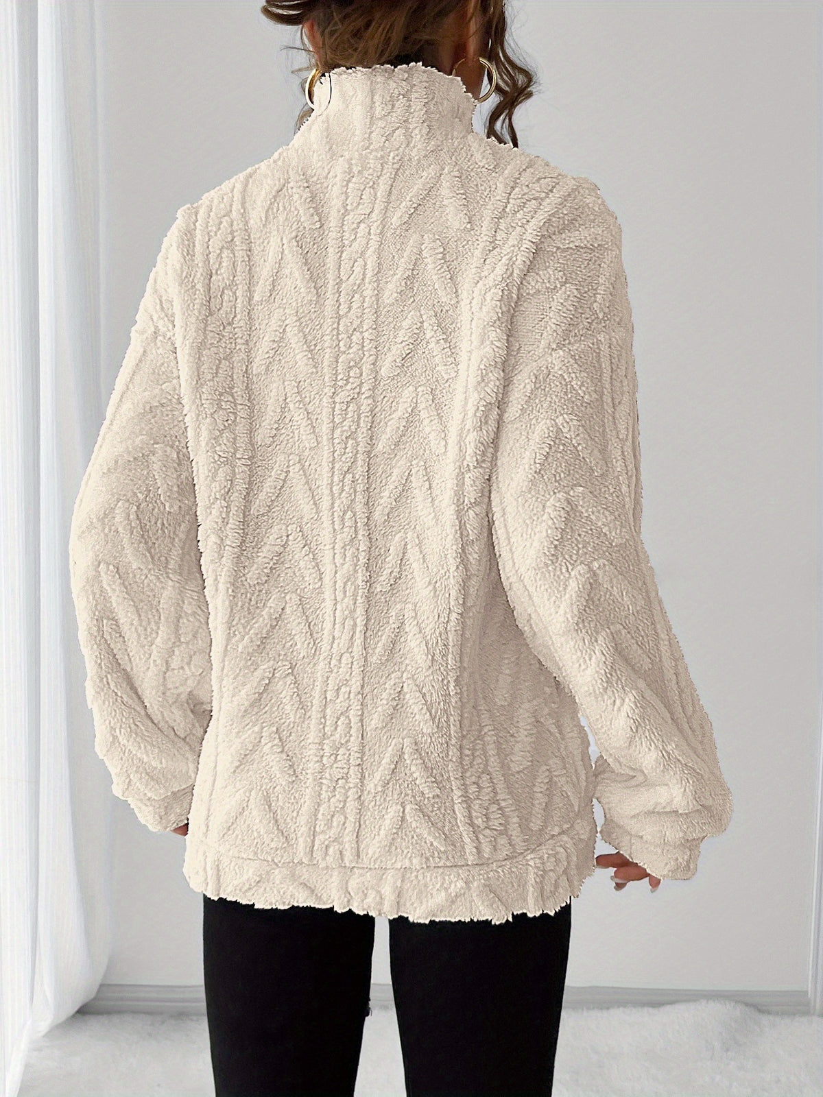 Marinda | Fleece-sweatshirt voor dames – Warme, casual trui voor de herfst en winter
