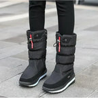 Jantina | Damen Winter-Schneestiefel mit Warmem Futter, Reißverschluss und Rutschhemmender Profilsohle