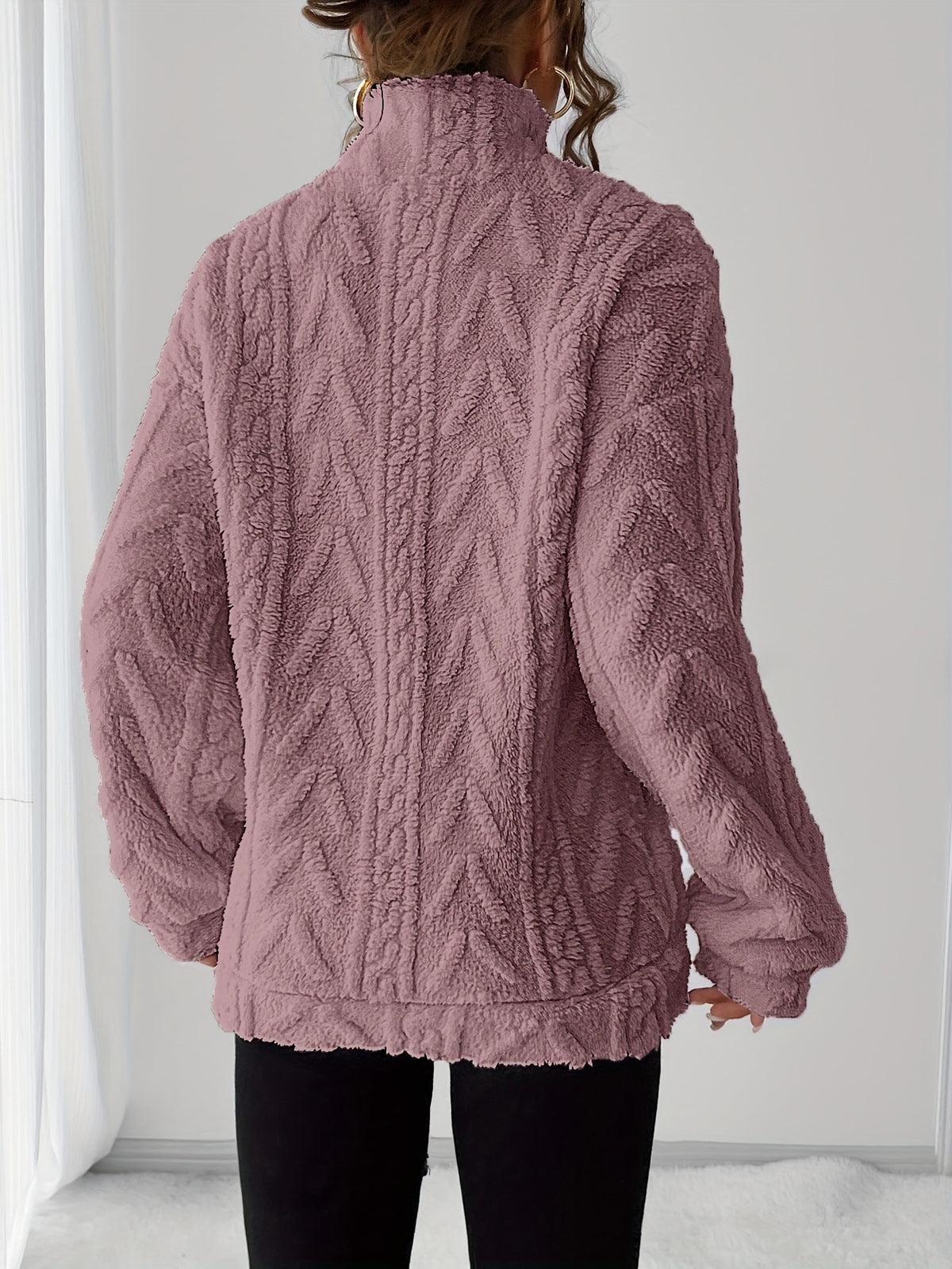 Marinda | Fleece-sweatshirt voor dames – Warme, casual trui voor de herfst en winter