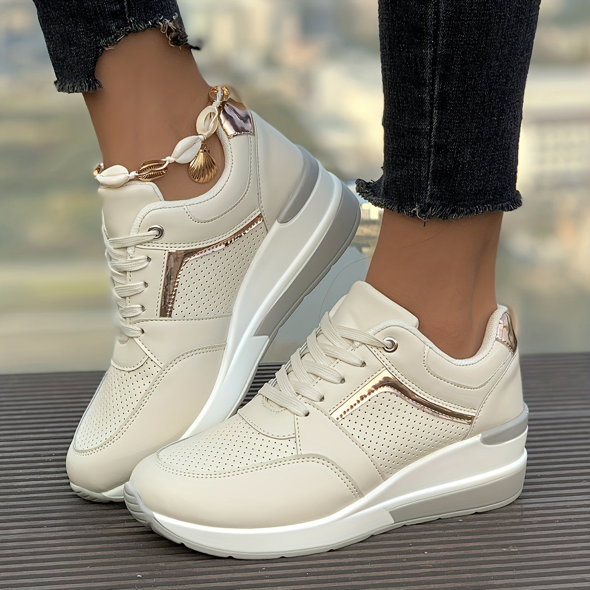 Nyelle | Orthopedische damessneakers – dempende wandel- en comfortschoenen