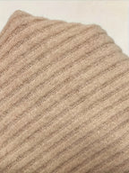 Maike | Geribbeld dames-sweatshirt met capuchon – Casual pullover met lange mouwen