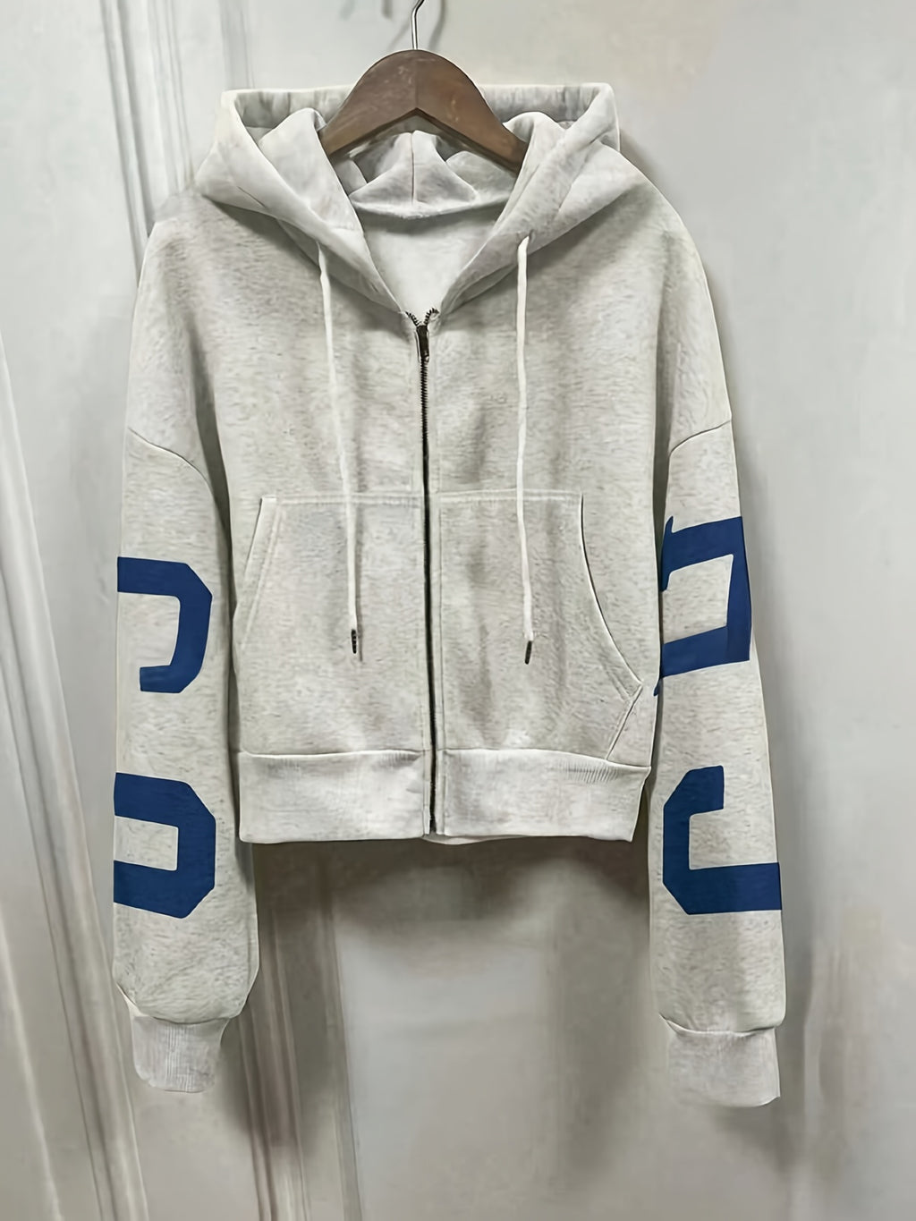 Magdalena | Dames Hoodie met Modieuze Print – Casual Sweatshirt met Capuchon en Lange Mouwen