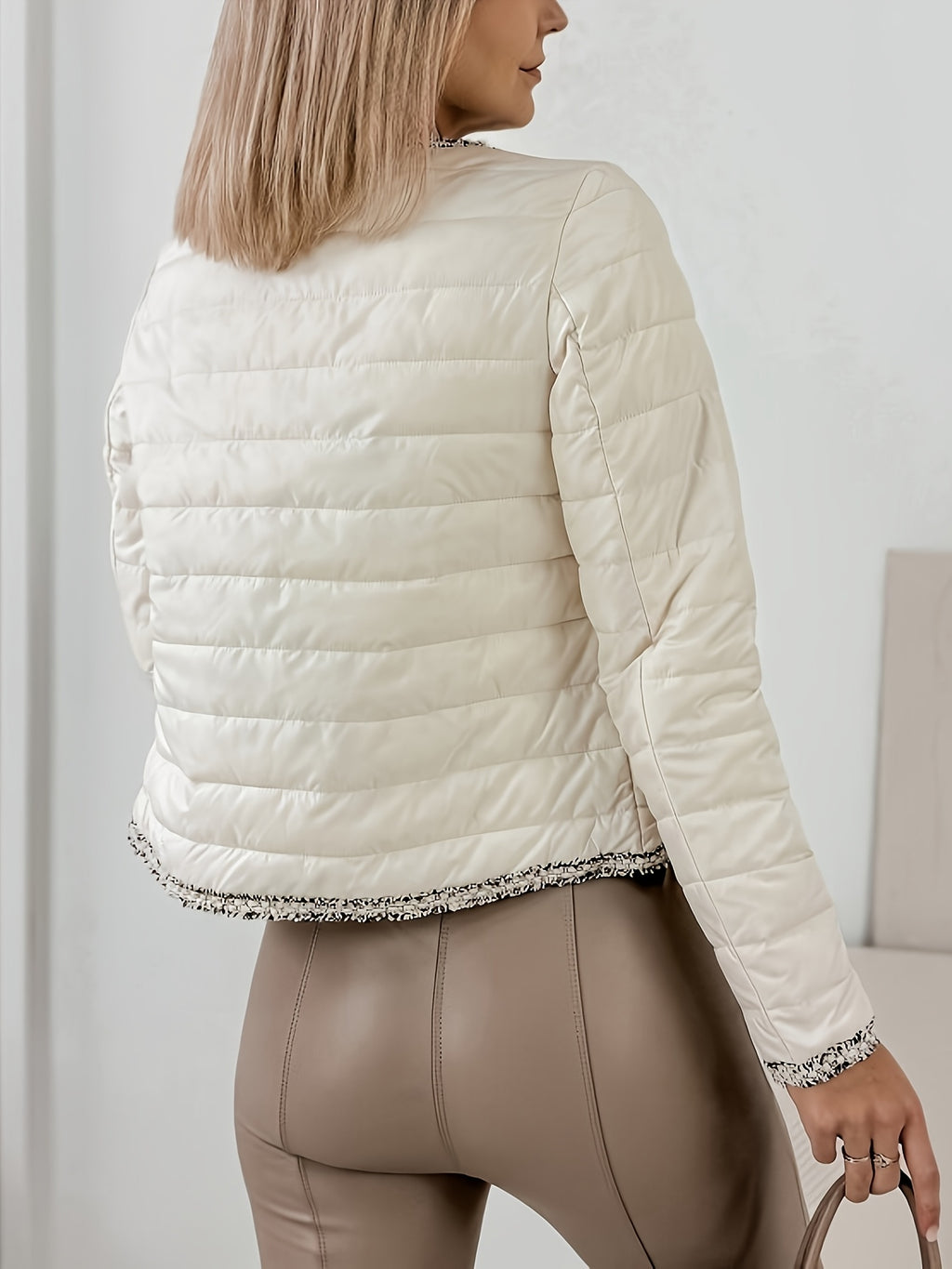 Ginevra | Damestrui met Ronde Hals – Warme Elegante Trui met Lange Mouwen