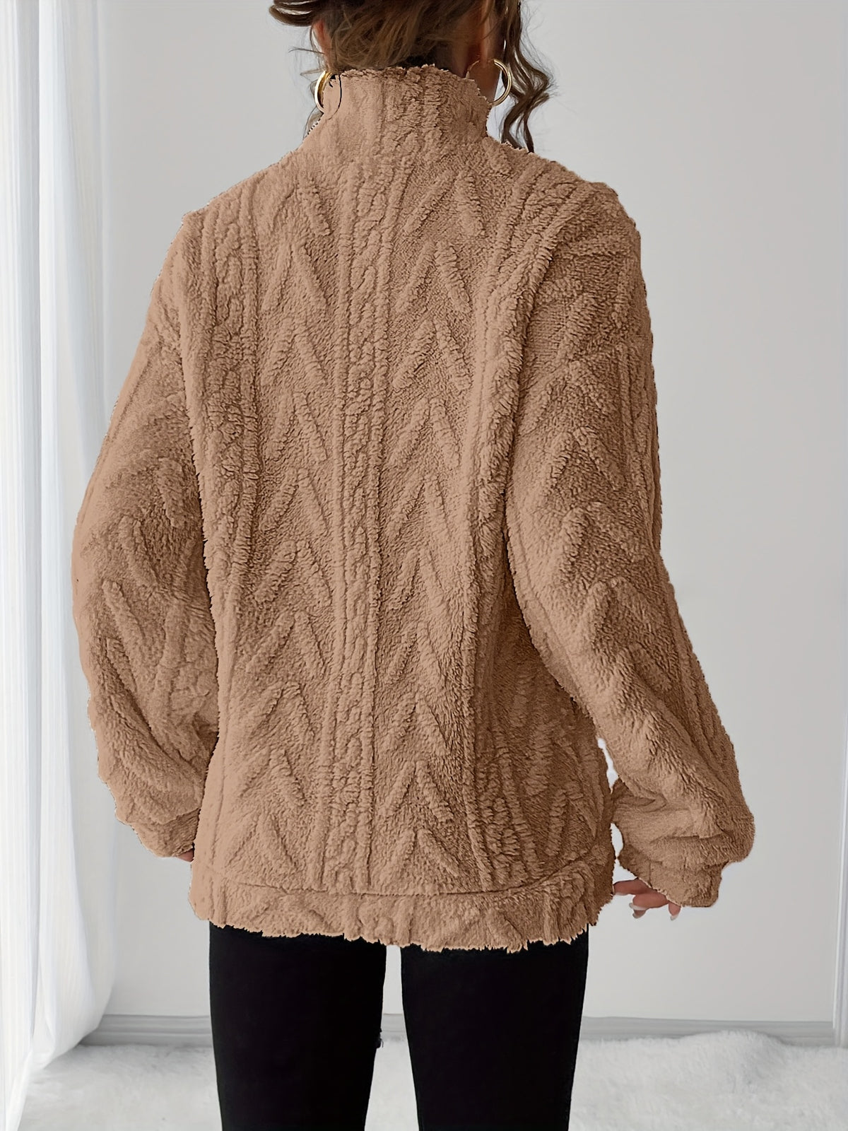 Marinda | Fleece-sweatshirt voor dames – Warme, casual trui voor de herfst en winter