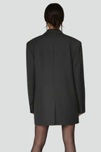 Alicia | Dames Oversized Blazer – Jas met Reverskraag en Knopen aan de Voorkant