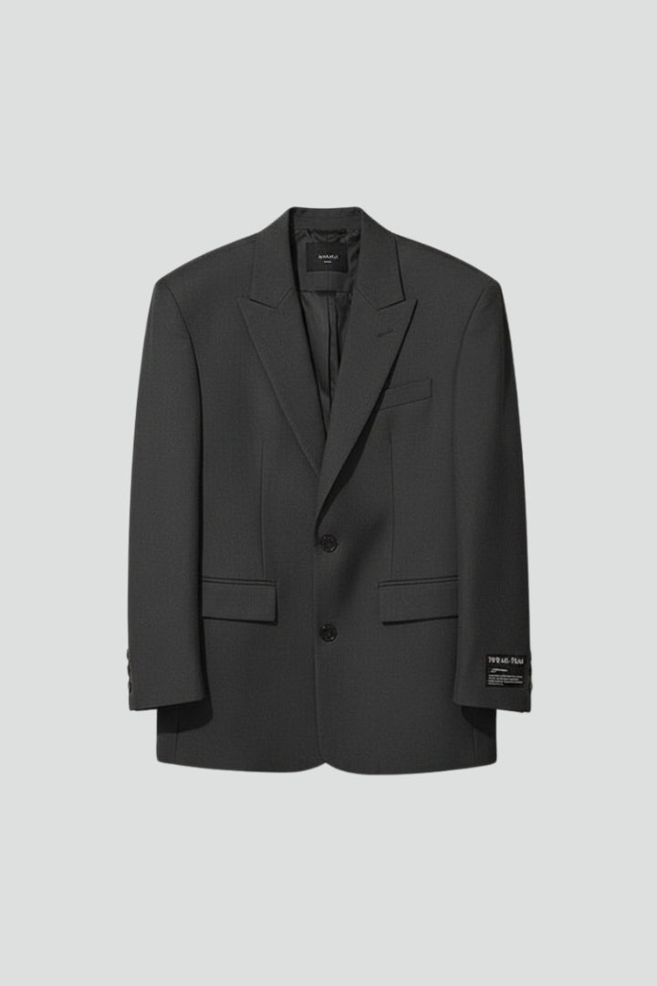 Alicia | Dames Oversized Blazer – Jas met Reverskraag en Knopen aan de Voorkant