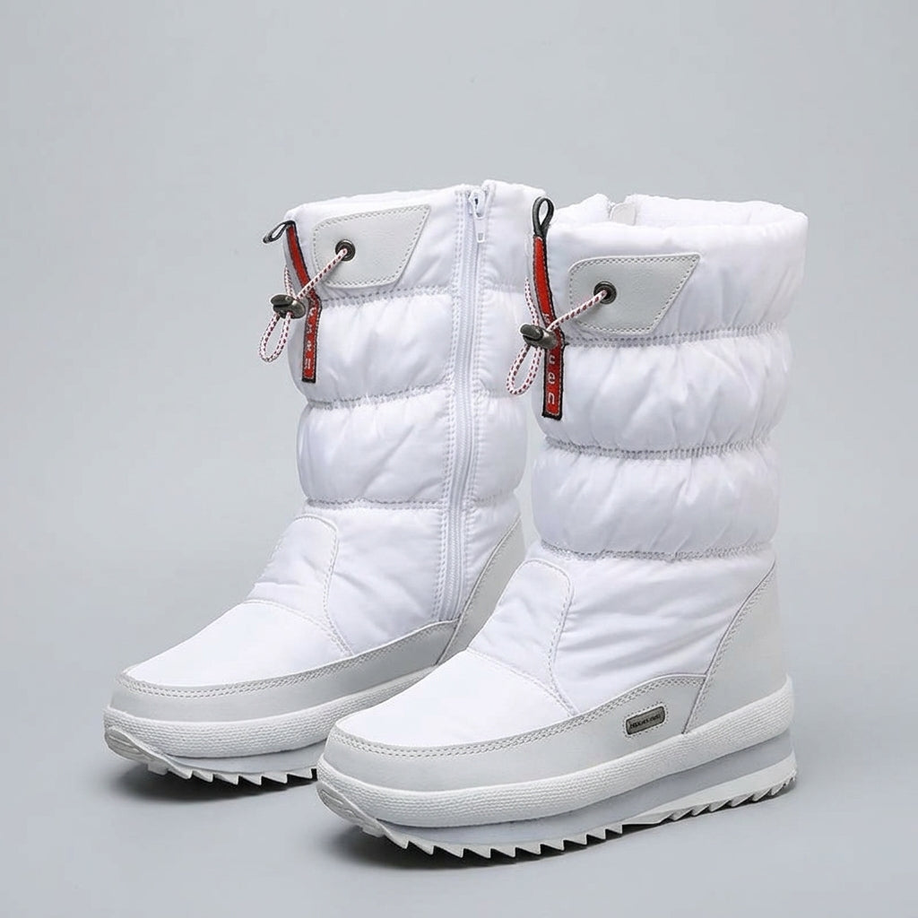 Mirellisse | Waterdichte sneeuwlaarzen voor dames – Warme fleecevoering