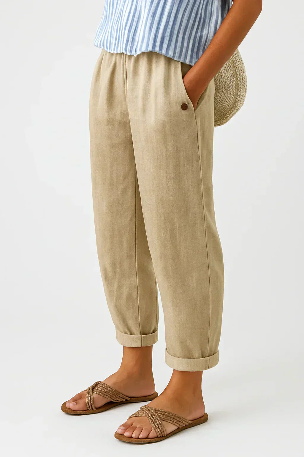 Ilysse | Comfortabele vrijetijdsbroek voor dames – Losse pasvorm