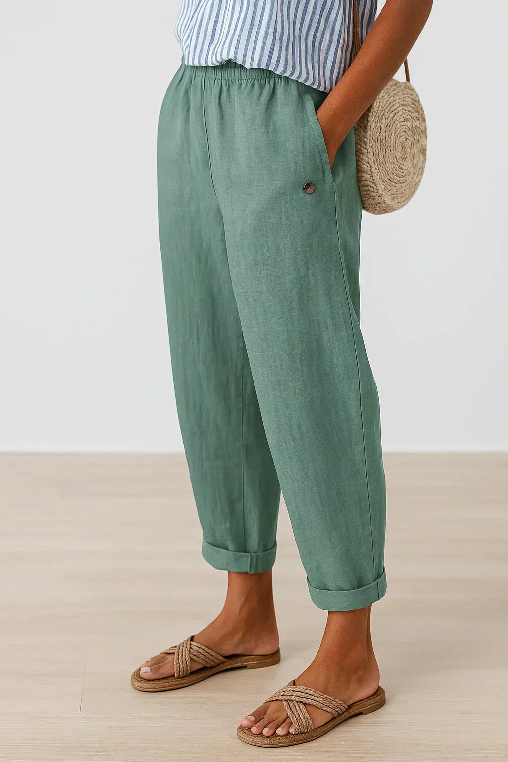Ilysse | Comfortabele vrijetijdsbroek voor dames – Losse pasvorm