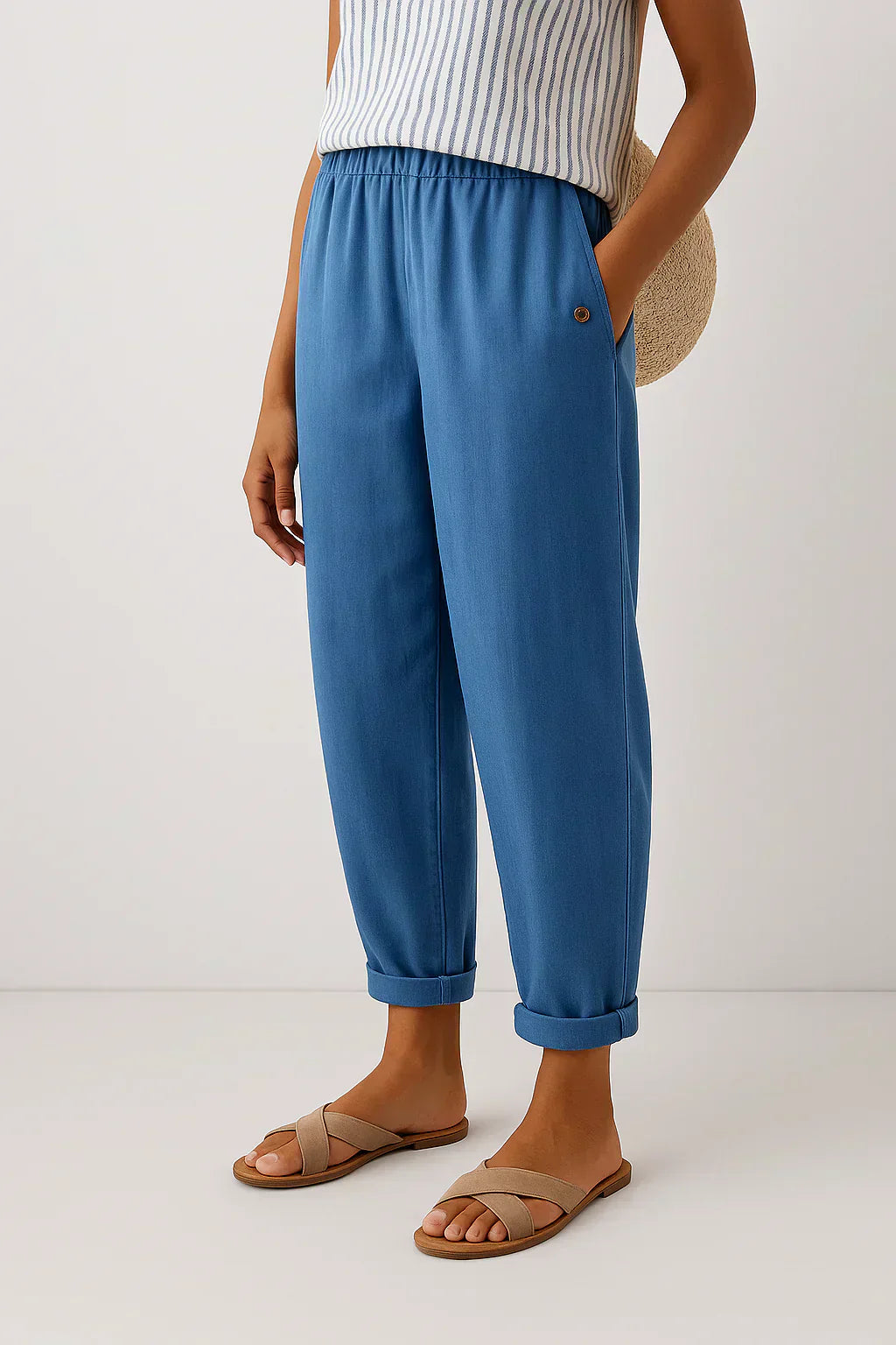 Ilysse | Comfortabele vrijetijdsbroek voor dames – Losse pasvorm