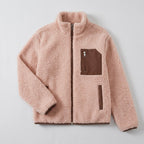 Quinelle | Pluche damesjas met rits – Zacht fleece