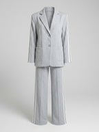 Aureline | Dames Blazer Set met Elastische Broek – 2-Delig Kantoorpak