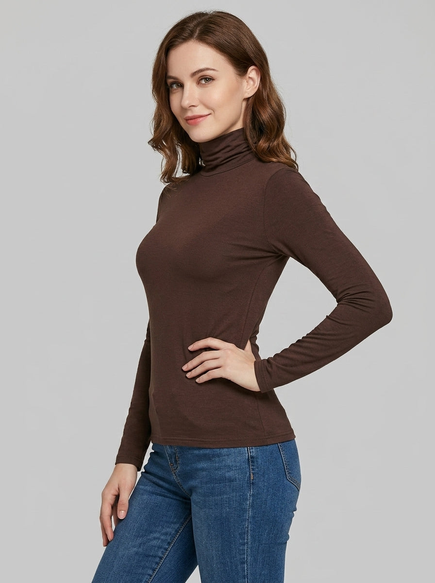 Gianna | Damestrui met col – Pullover met lange mouwen en col