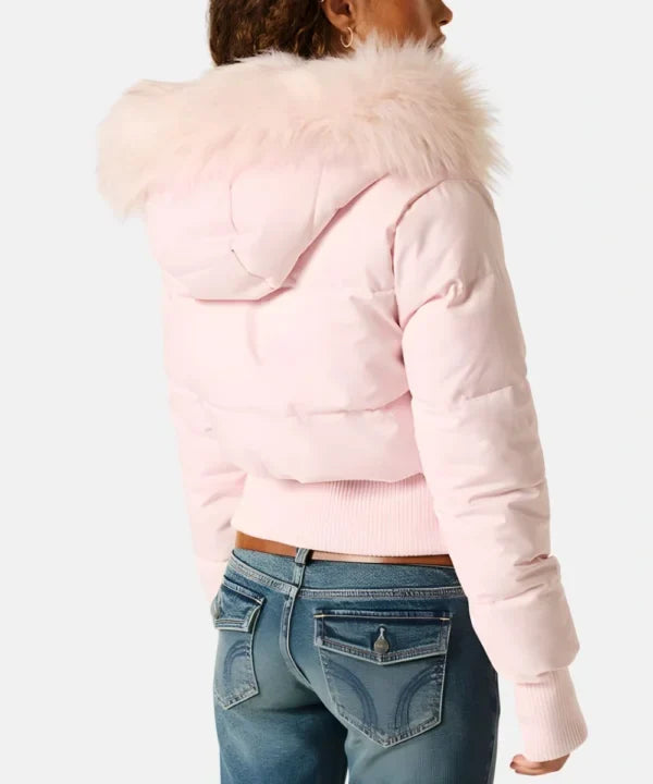 Annabel | Gewatteerde winterjas voor dames met afneembare capuchon en elastische manchetten