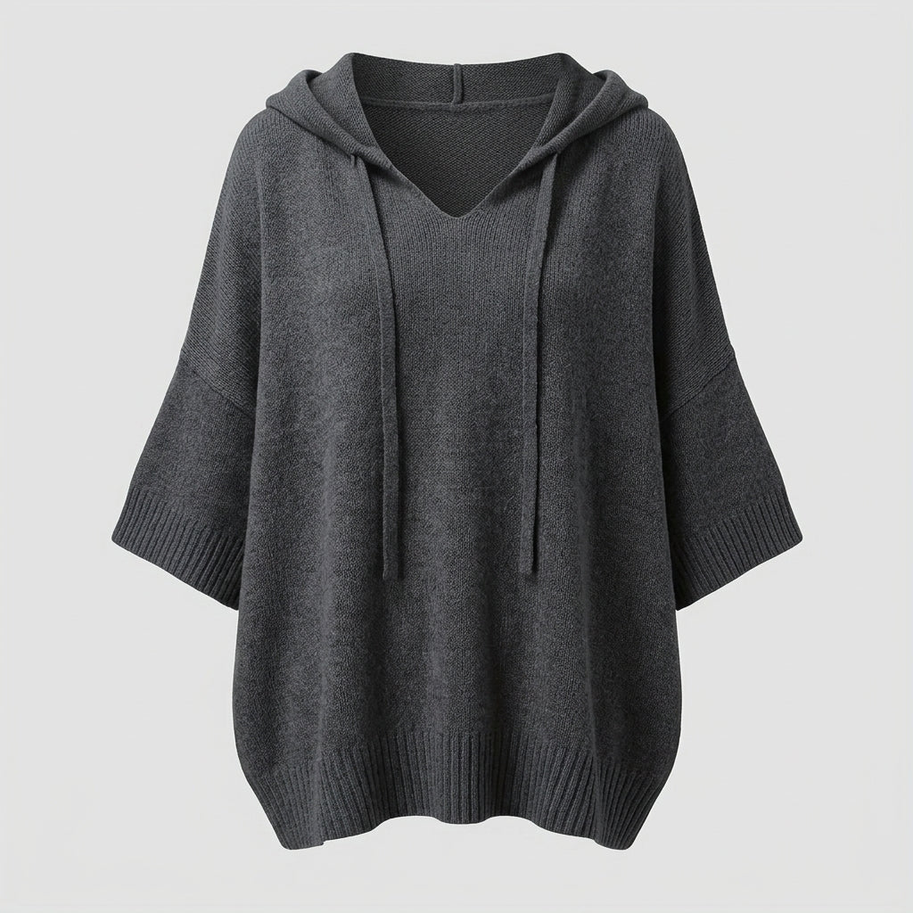 Harmina | Dames Hoodie met Capuchon, Trekkoord & Losse pasvorm