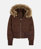 Annabel | Gewatteerde winterjas voor dames met afneembare capuchon en elastische manchetten