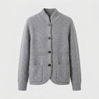 Annelore | Damesvest van Cashmere – Luxe Cardigan met Knoopsluiting
