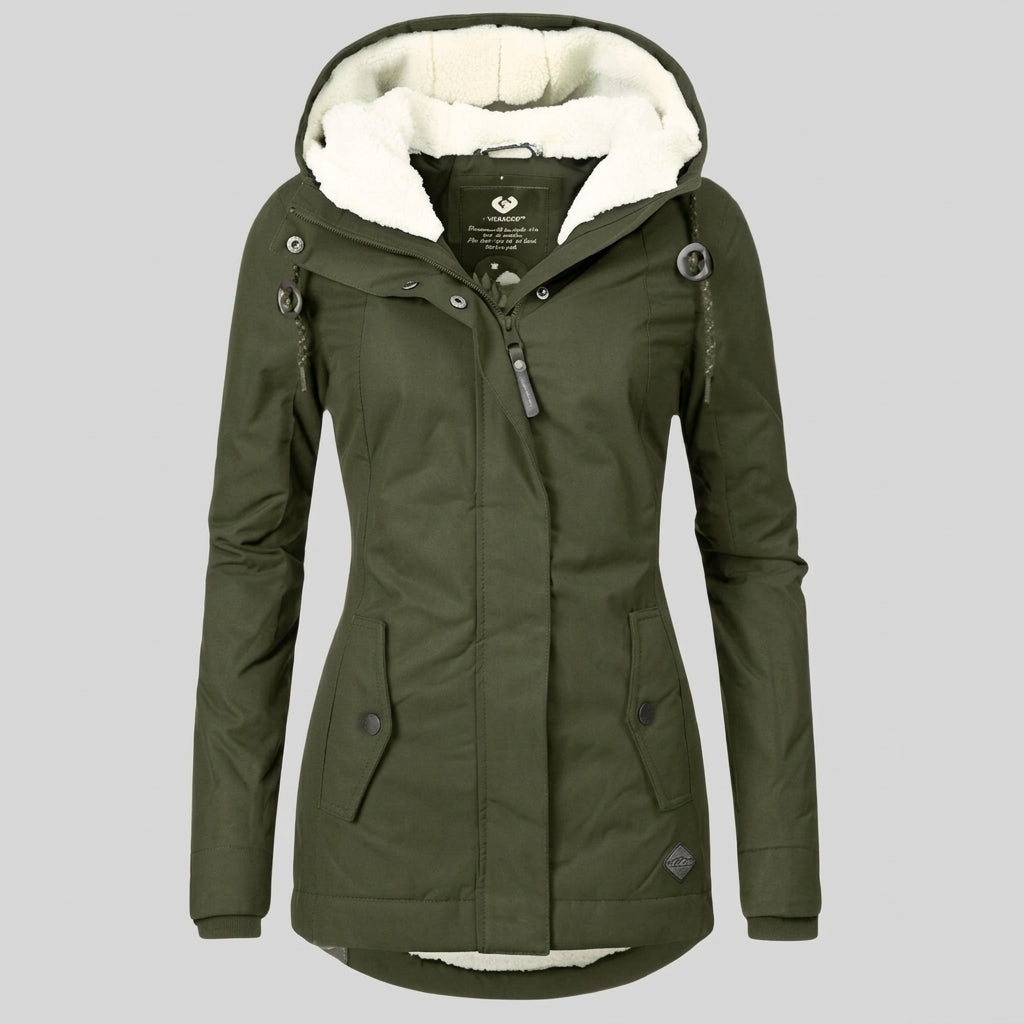 Elenisse | Lange Dames Winterjas – Waterdicht & Winddicht