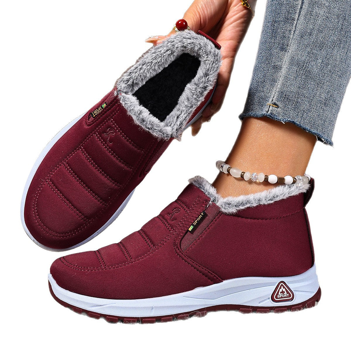 Abelina | Winter-sneakers voor dames met warme voering en antislipzool