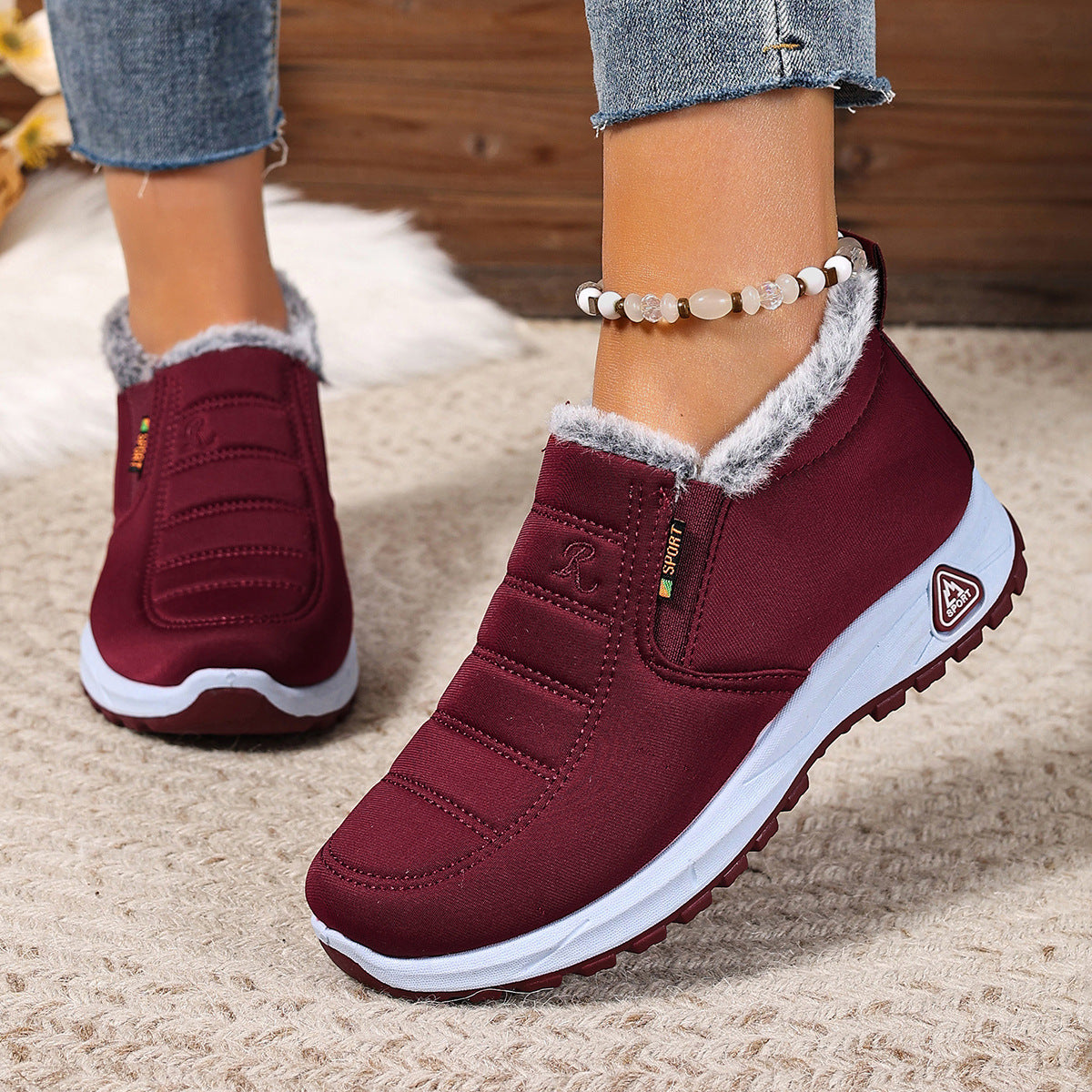 Abelina | Winter-sneakers voor dames met warme voering en antislipzool