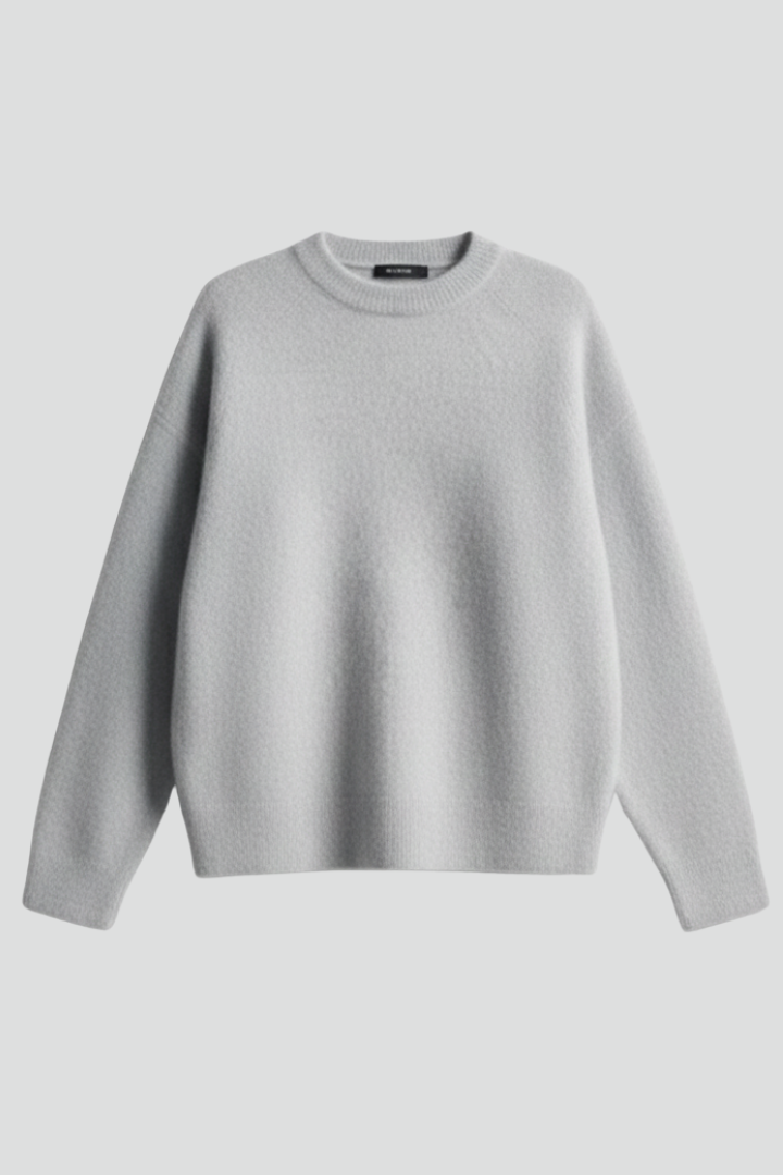 Kerensa | Damestrui – ronde hals, relaxte pasvorm, pullover met verlaagde schouders