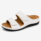 Elanisse | Damessandalen – Stijlvolle, comfortabele leren schoenen met sleehak