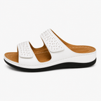 Elanisse | Damessandalen – Stijlvolle, comfortabele leren schoenen met sleehak
