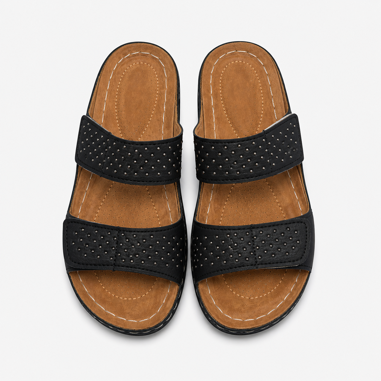 Elanisse | Damessandalen – Stijlvolle, comfortabele leren schoenen met sleehak