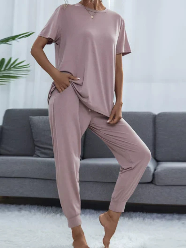 Harlyra | Bijpassende loungeset voor dames – Gezellige, relaxte 2-delige outfit