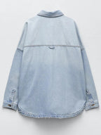 Elsi | Denimjas voor dames – Casual, veelzijdige spijkerjas met knopen