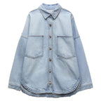 Elsi | Denimjas voor dames – Casual, veelzijdige spijkerjas met knopen