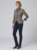 Maelle | Elegante damesvest – Hoge opstaande kraag, knoopsluiting aan de voorkant & gestructureerde comfortabele pasvorm