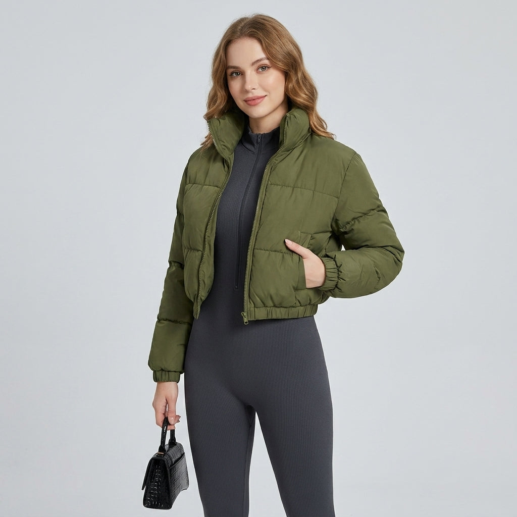 Avelisse | Dames Jas Kort Model – Elegante Korte Jas voor Vrouwen