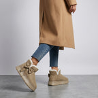 Amoret | Dames Warme Winterlaarzen – Pluche Gevoerde Comfortabele Schoenen met Zachte Zool