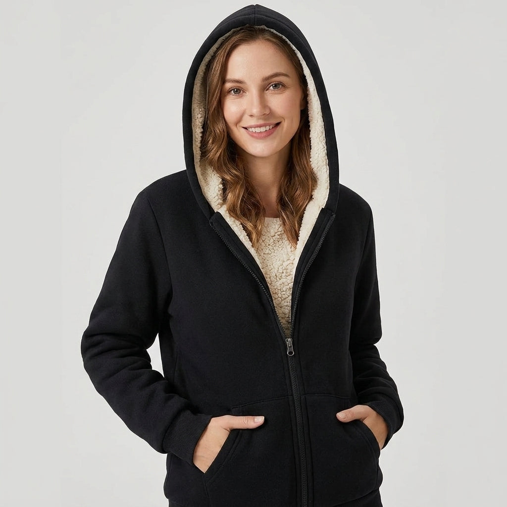 Amaryelle | Fleece-hoodie voor dames – Warme hoodie
