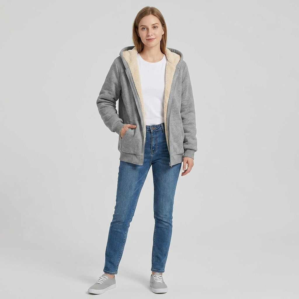 Amaryelle | Fleece-hoodie voor dames – Warme hoodie