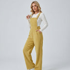 Avenora | Corduroy jumpsuit voor dames – Brede schouderbanden