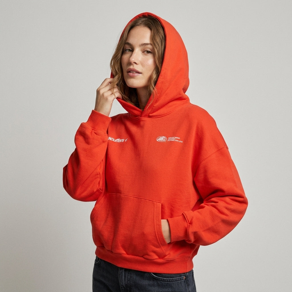 Evarine | Dames Hoodie van Katoenmix – Luxe Design, Ontspannen Pasvorm