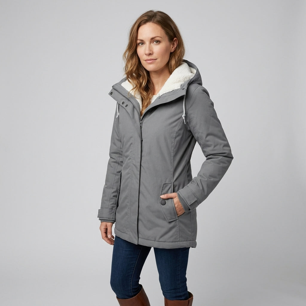 Elenisse | Lange Dames Winterjas – Waterdicht & Winddicht
