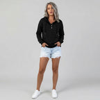 Raelor | Dames Hoodie – Effen Design, Regular Fit & Zachte Comfortabele Stof