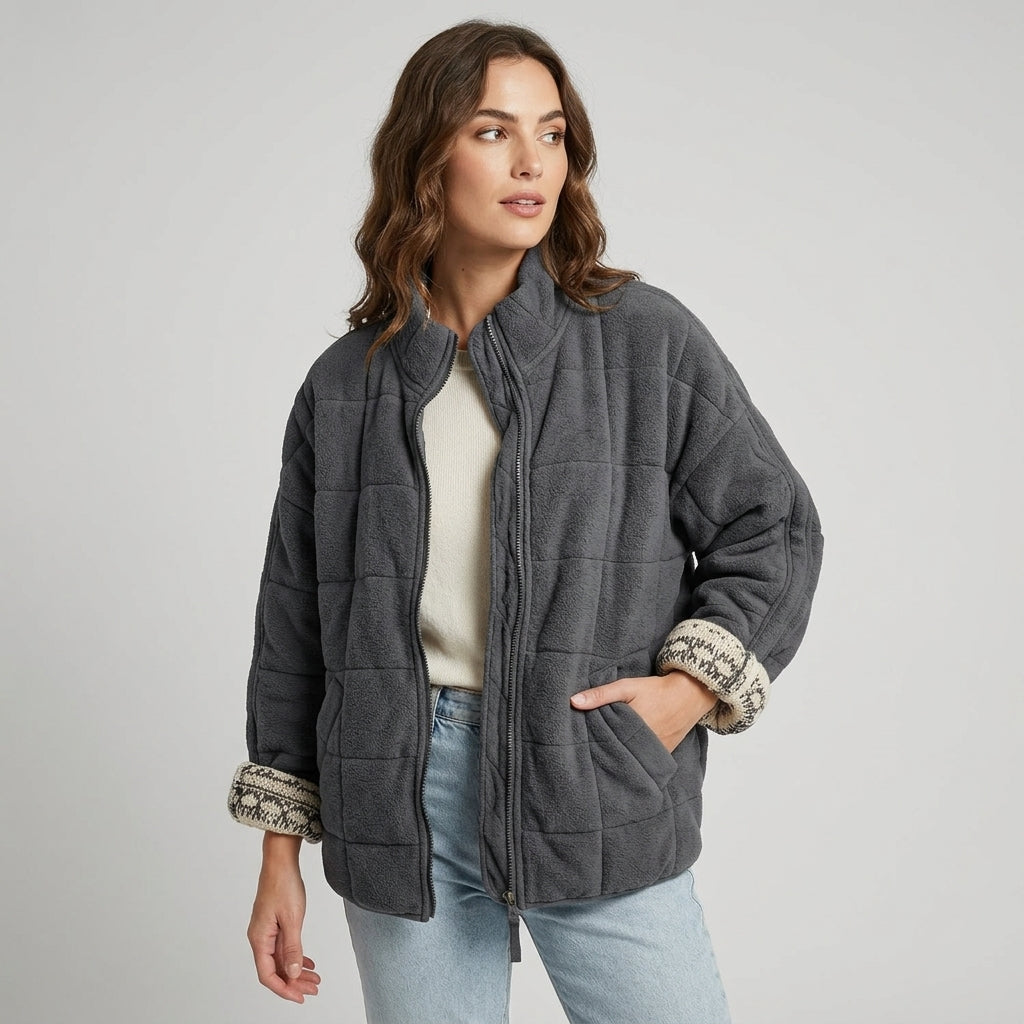 Enoria | Oversized Dames Bomberjack – Lichtgewicht Jas met Comfortabele Pasvorm en Moderne Look