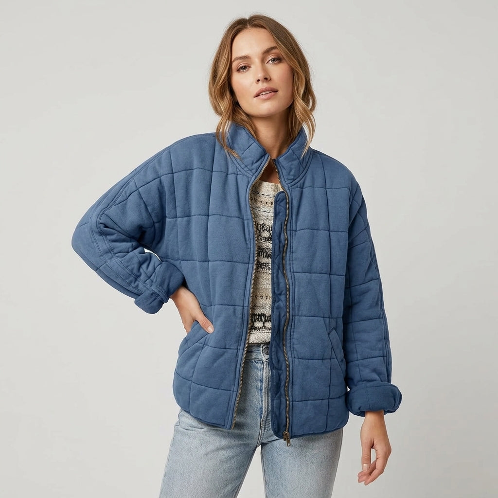 Enoria | Oversized Dames Bomberjack – Lichtgewicht Jas met Comfortabele Pasvorm en Moderne Look