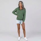 Raelor | Dames Hoodie – Effen Design, Regular Fit & Zachte Comfortabele Stof