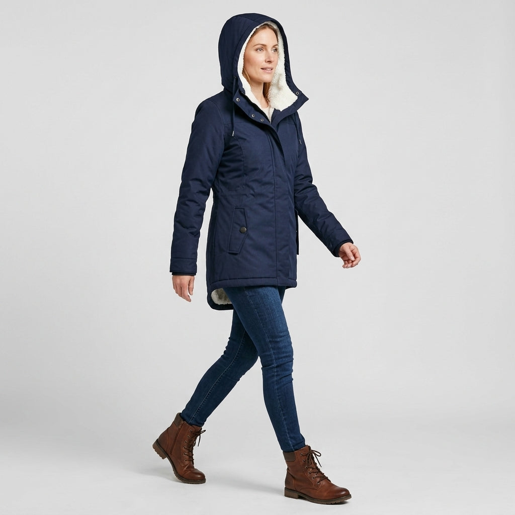 Elenisse | Lange Dames Winterjas – Waterdicht & Winddicht