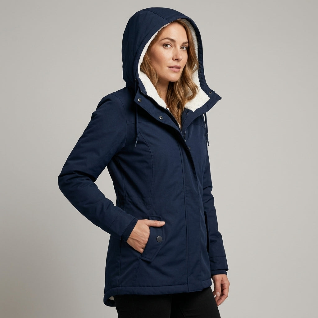 Elenisse | Lange Dames Winterjas – Waterdicht & Winddicht