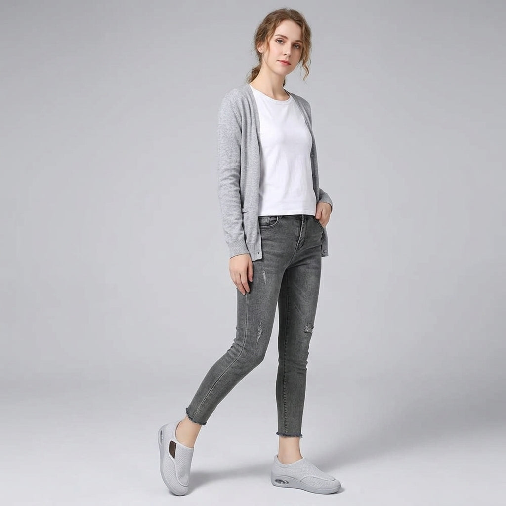 Nysselle | Orthopedische Dames Schoenen – Brede Teendoos