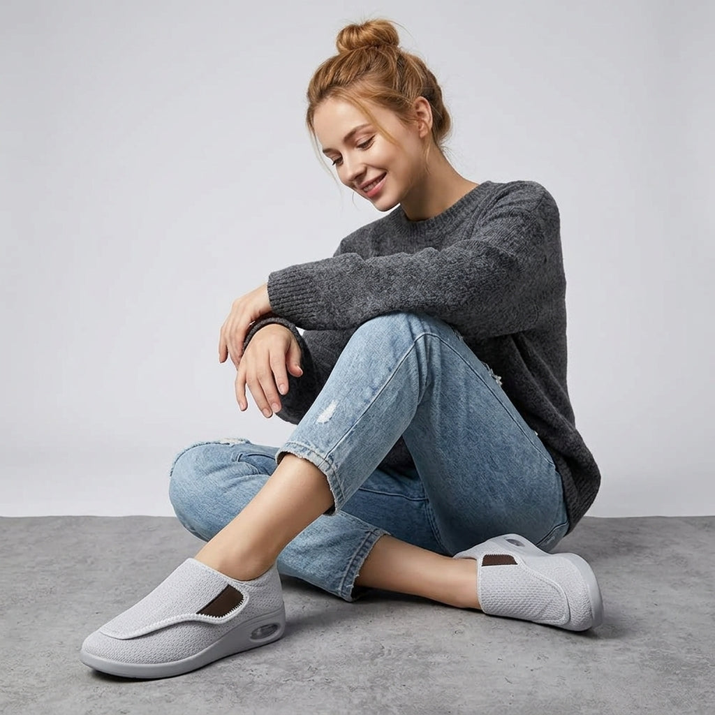 Nysselle | Orthopedische Dames Schoenen – Brede Teendoos